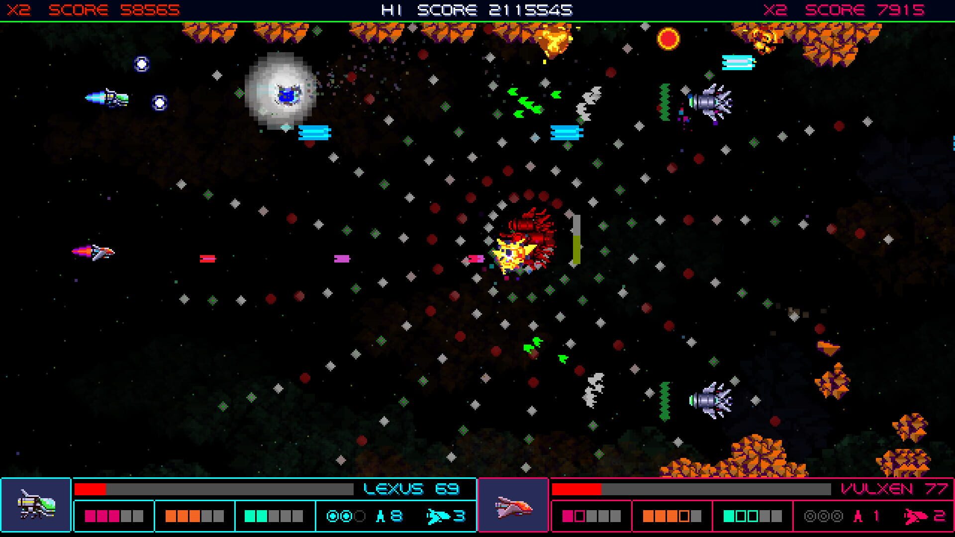 Screenshot for Galactic Wars EX