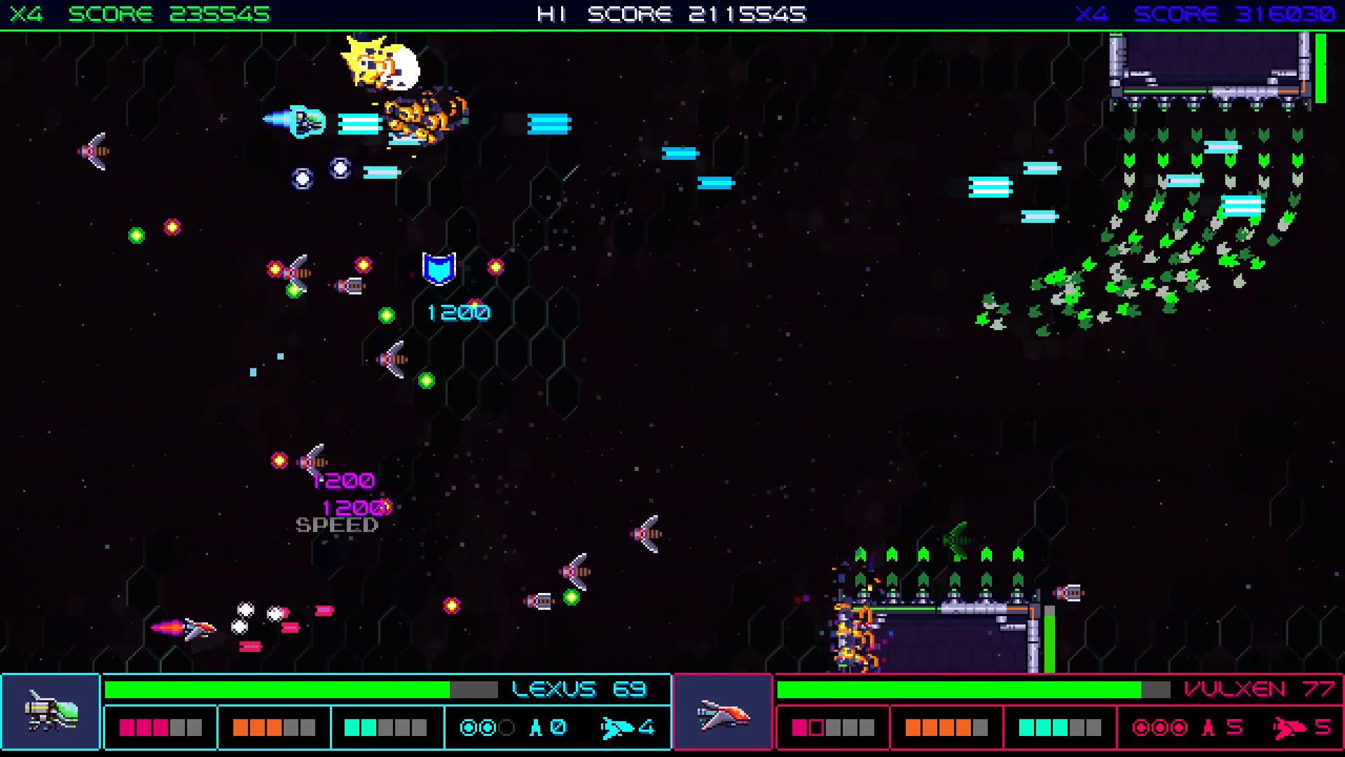 Screenshot for Galactic Wars EX