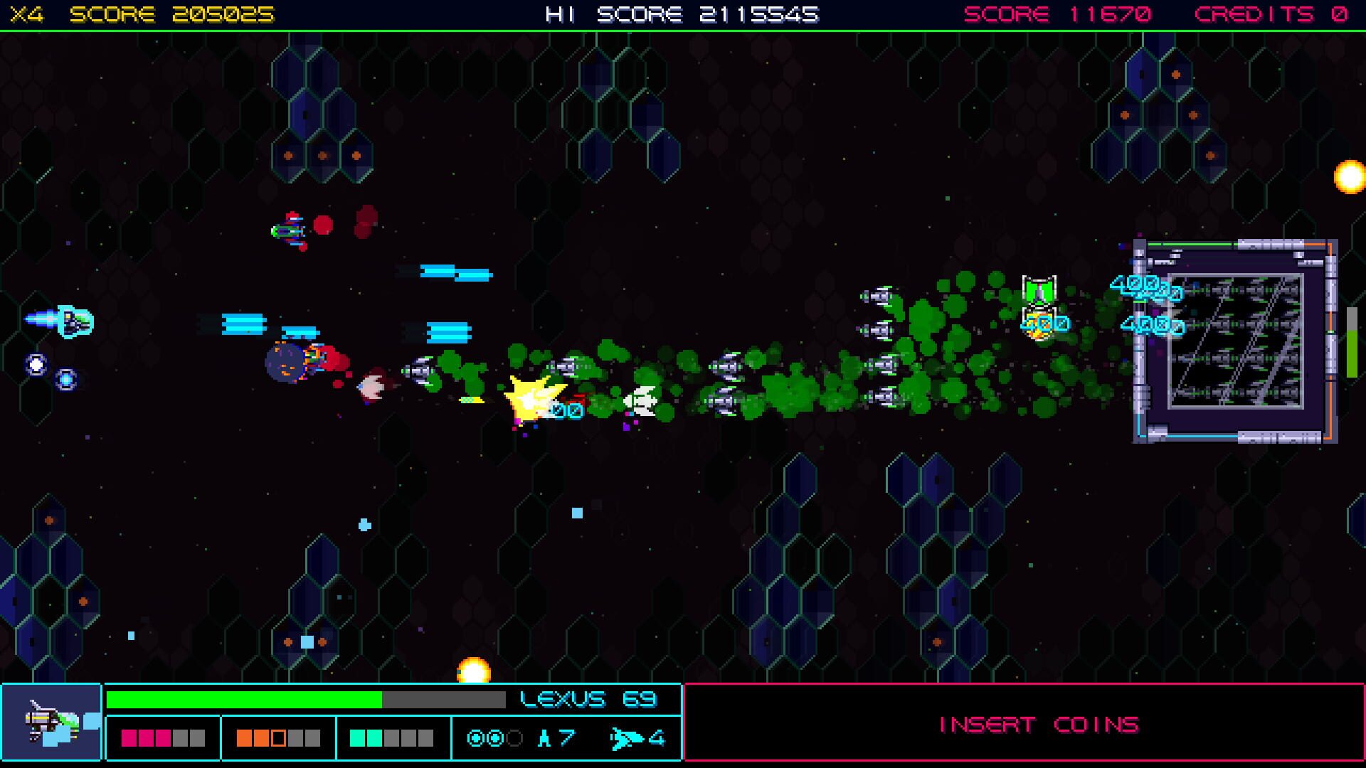 Screenshot for Galactic Wars EX