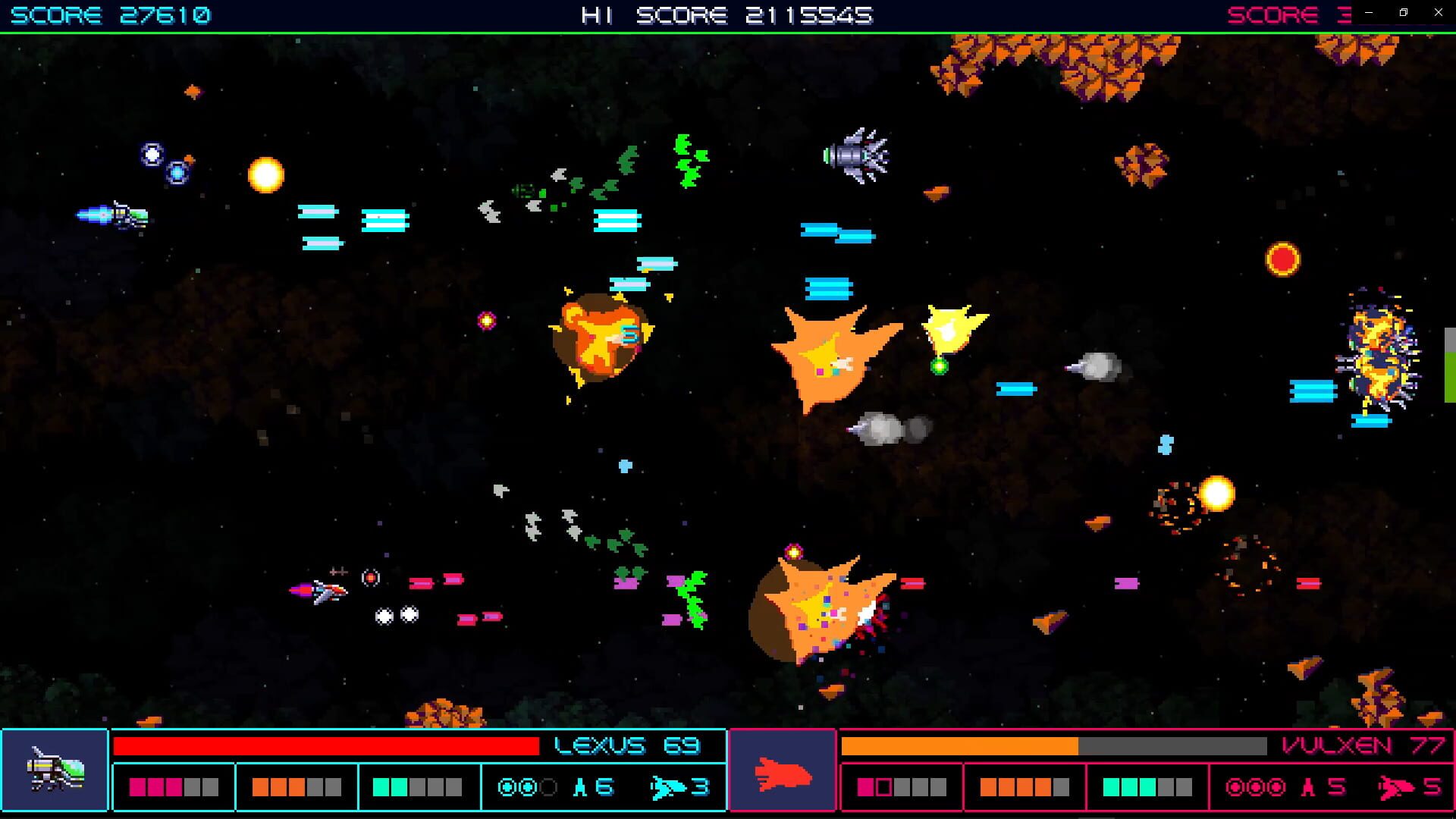 Screenshot for Galactic Wars EX