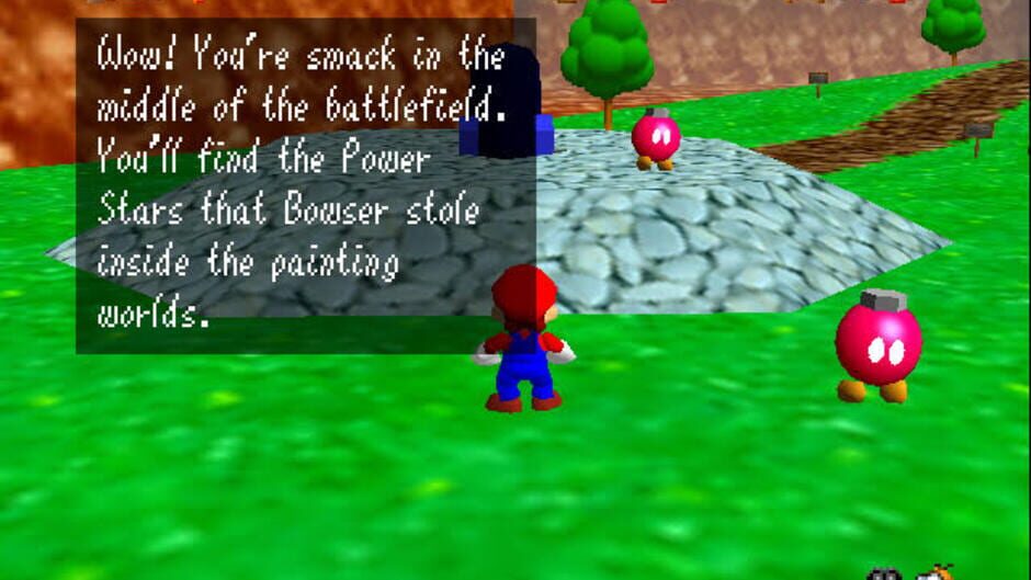 Screenshot for Super Mario 64