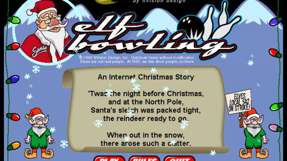 Screenshot for Elf Bowling