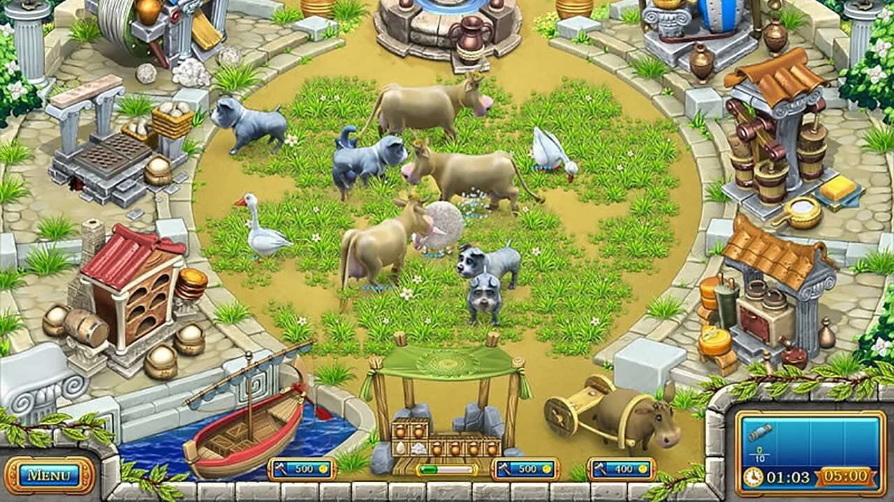 Screenshot for Farm Frenzy: Ancient Rome