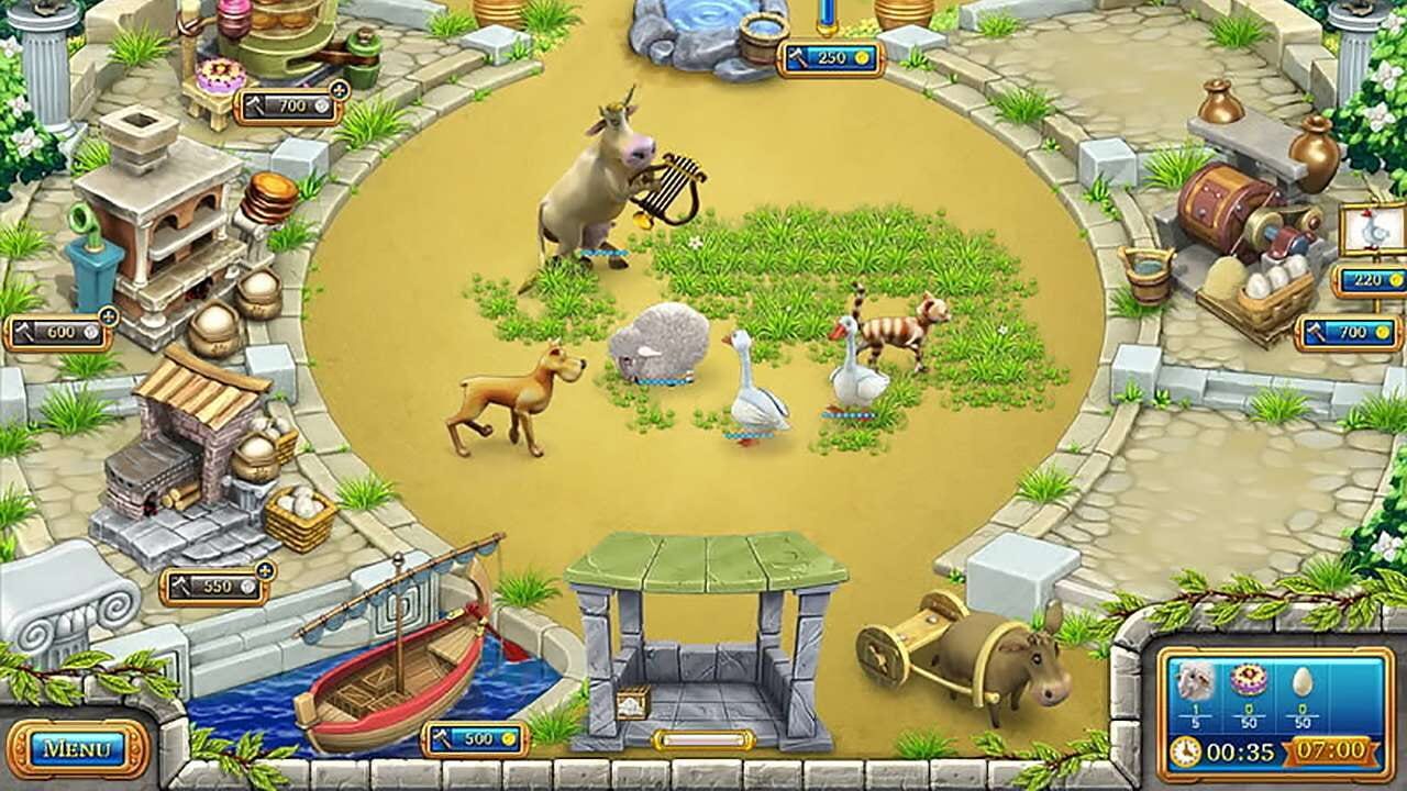 Screenshot for Farm Frenzy: Ancient Rome
