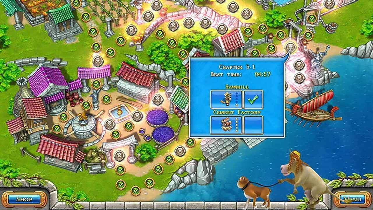 Screenshot for Farm Frenzy: Ancient Rome