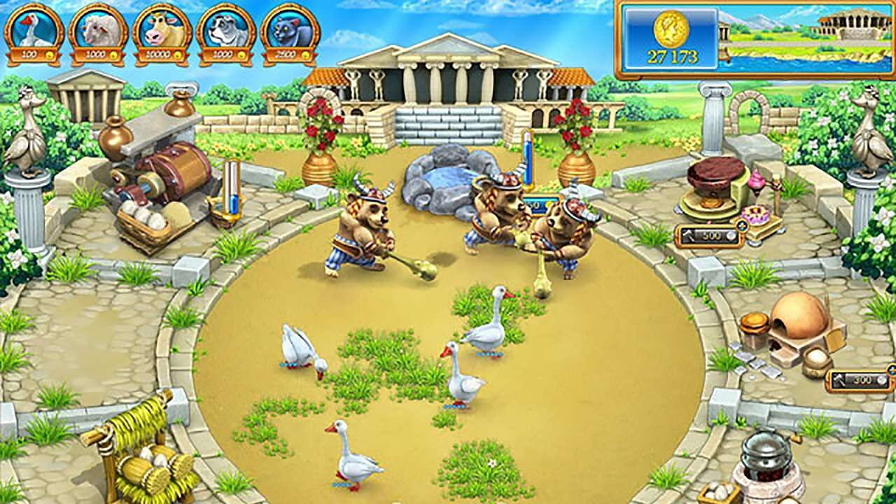 Screenshot for Farm Frenzy: Ancient Rome