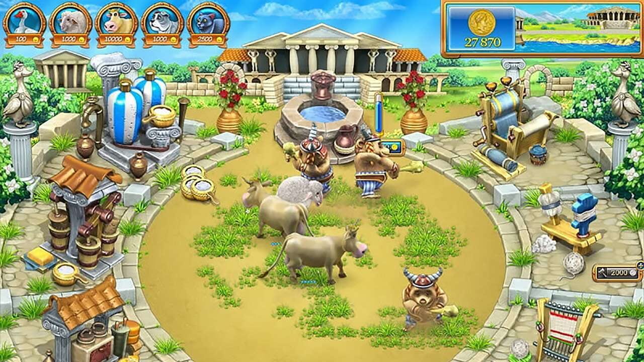 Screenshot for Farm Frenzy: Ancient Rome