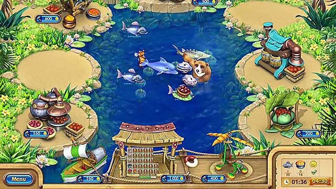Screenshot for Farm Frenzy: Gone Fishing