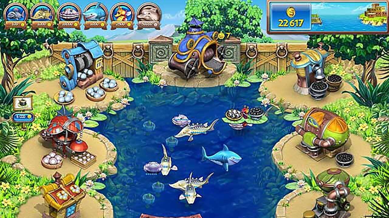 Screenshot for Farm Frenzy: Gone Fishing