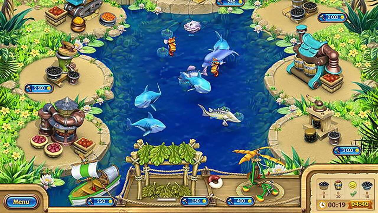 Screenshot for Farm Frenzy: Gone Fishing