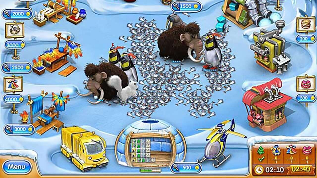 Screenshot for Farm Frenzy 3: Ice Age