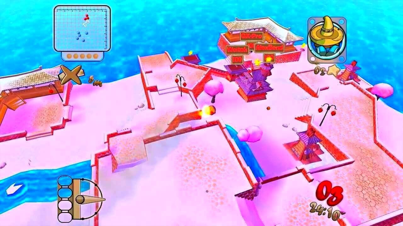 Screenshot for Worms Forts: Under Siege