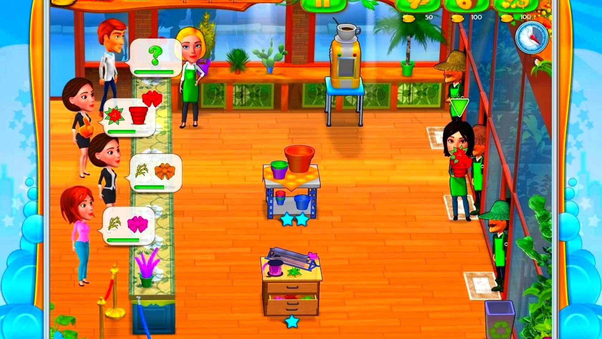 Screenshot for Garden Shop: Rush Hour!