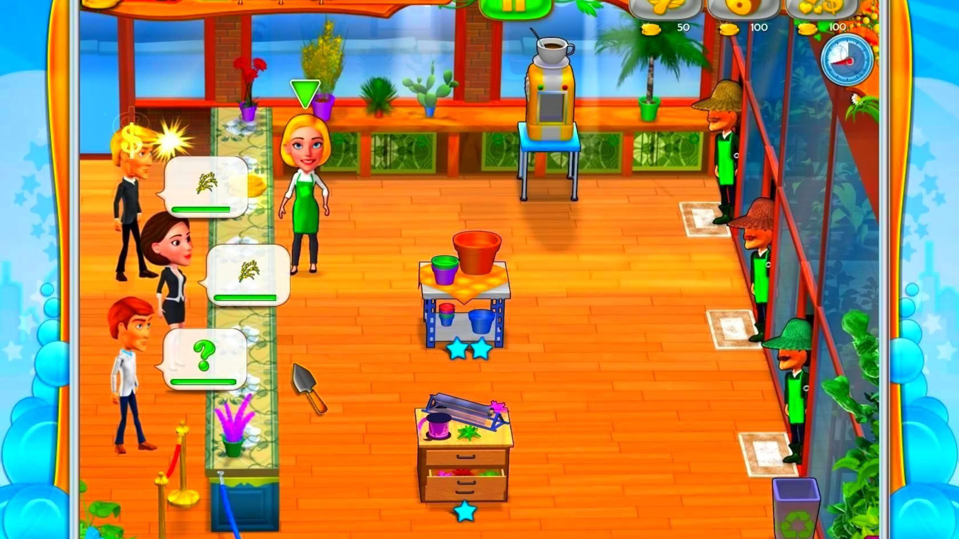 Screenshot for Garden Shop: Rush Hour!