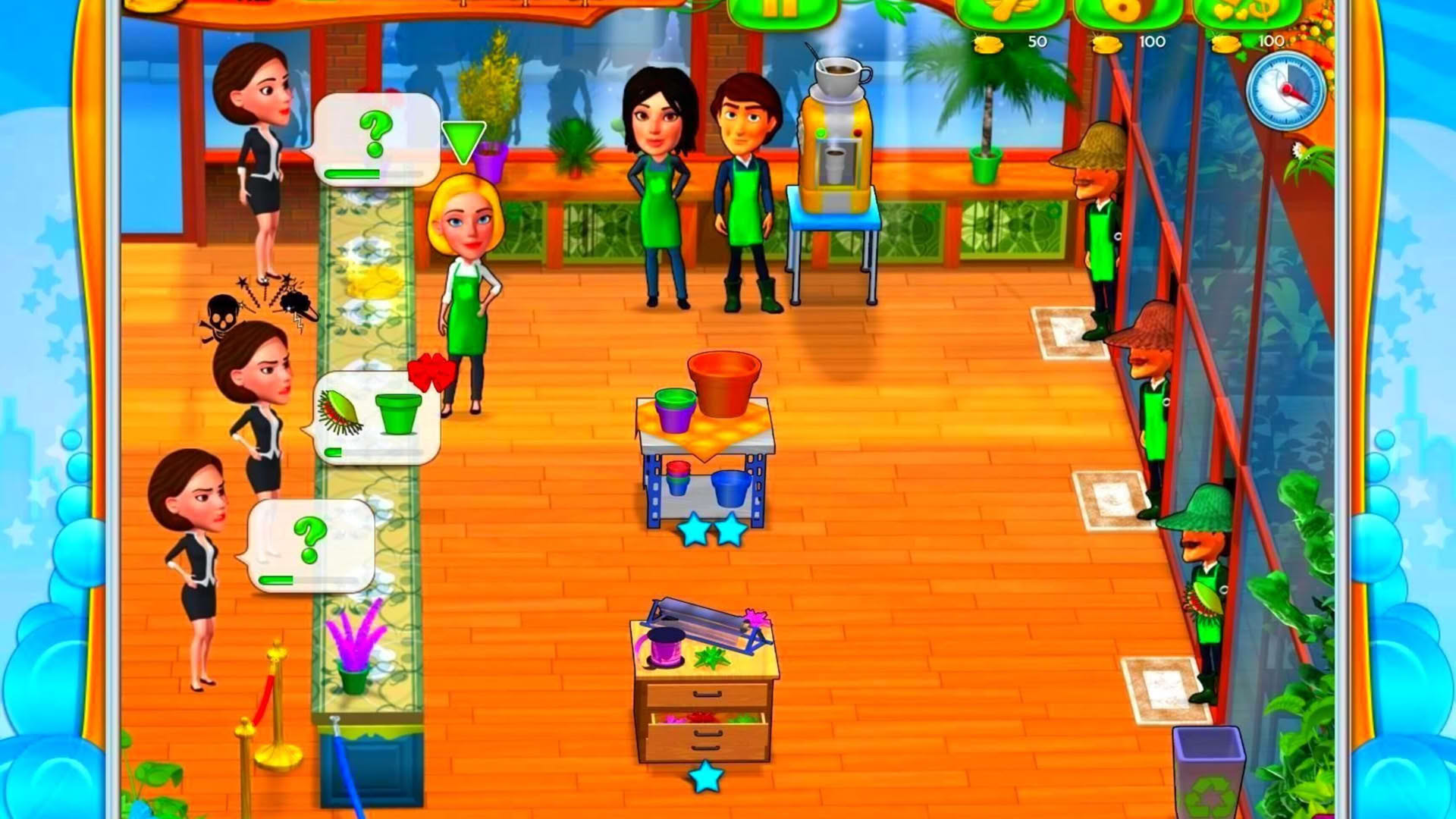 Screenshot for Garden Shop: Rush Hour!