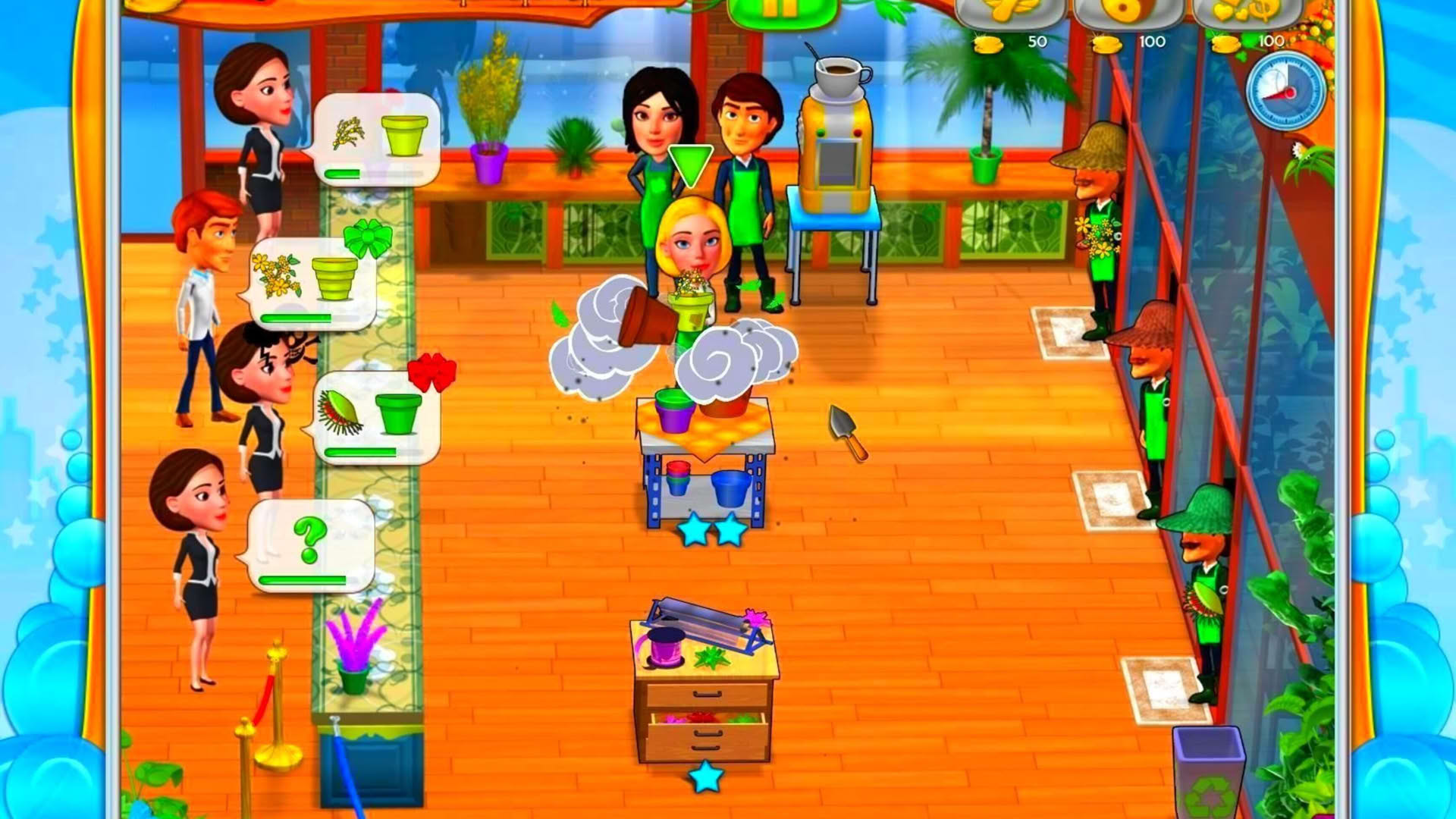 Screenshot for Garden Shop: Rush Hour!