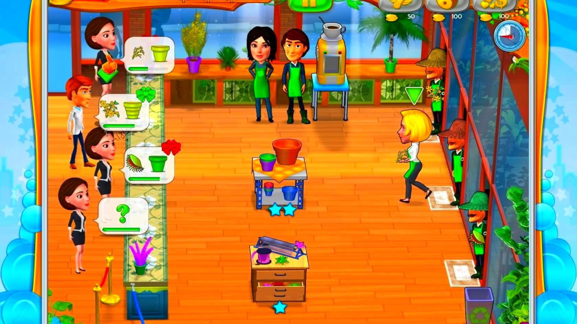 Screenshot for Garden Shop: Rush Hour!