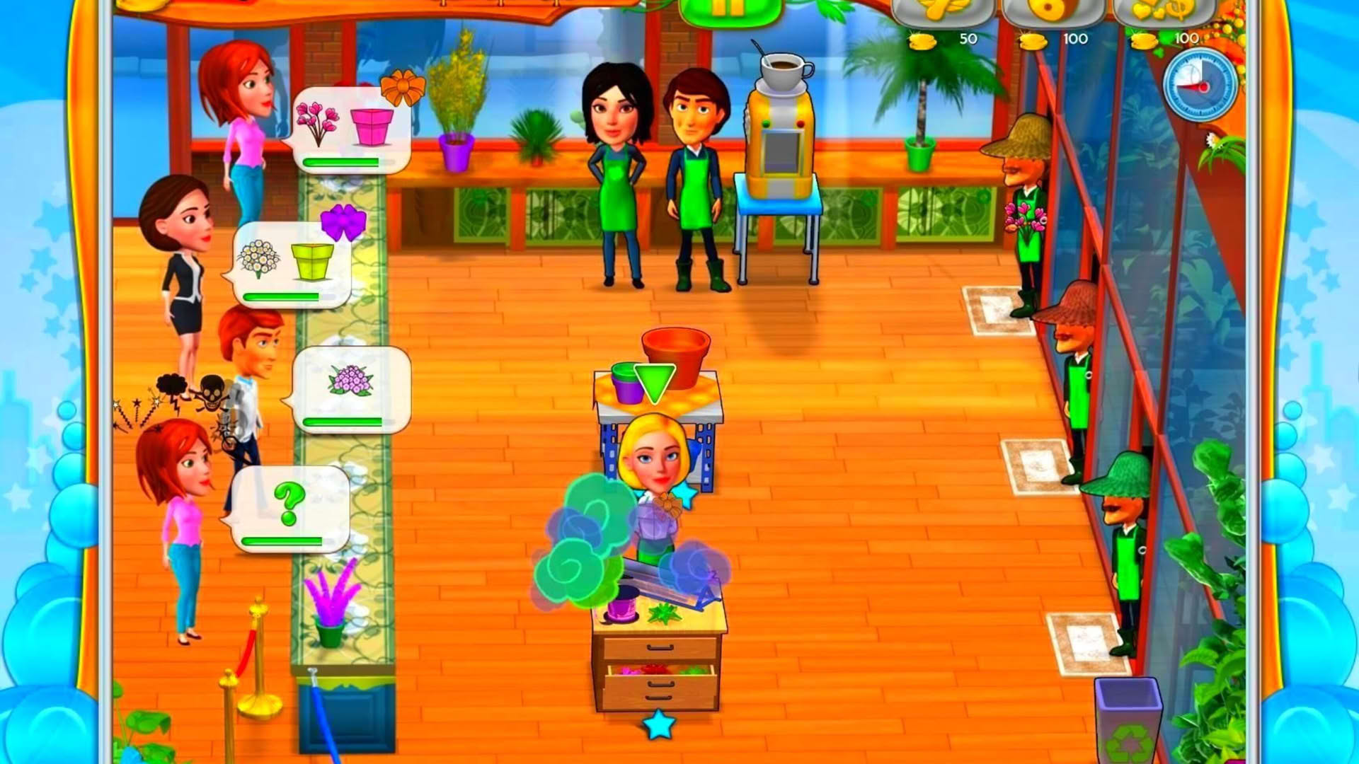 Screenshot for Garden Shop: Rush Hour!