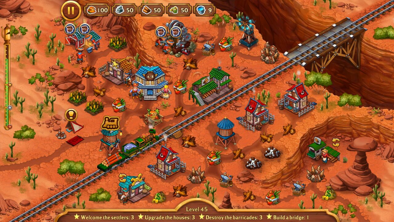 Screenshot for Golden Rails: Small Town Story