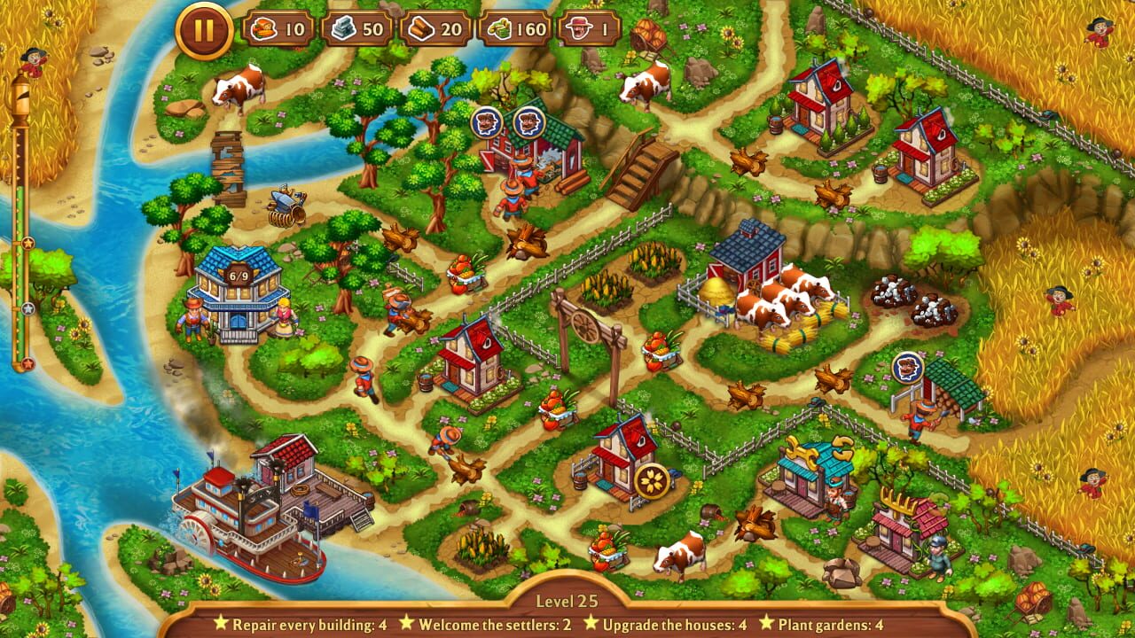 Screenshot for Golden Rails: Small Town Story