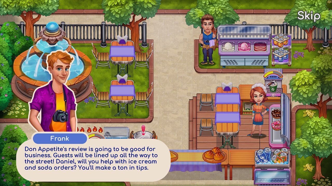 Screenshot for Claire's Cruisin' Cafe
