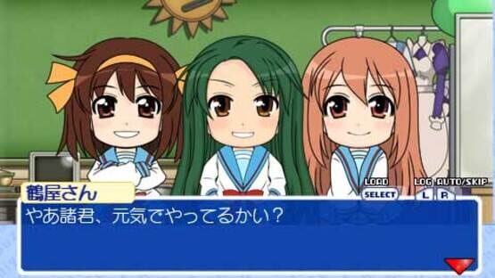 Screenshot for Suzumiya Haruhi-chan no Mahjong