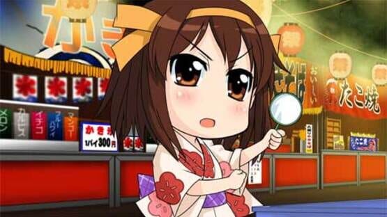 Screenshot for Suzumiya Haruhi-chan no Mahjong