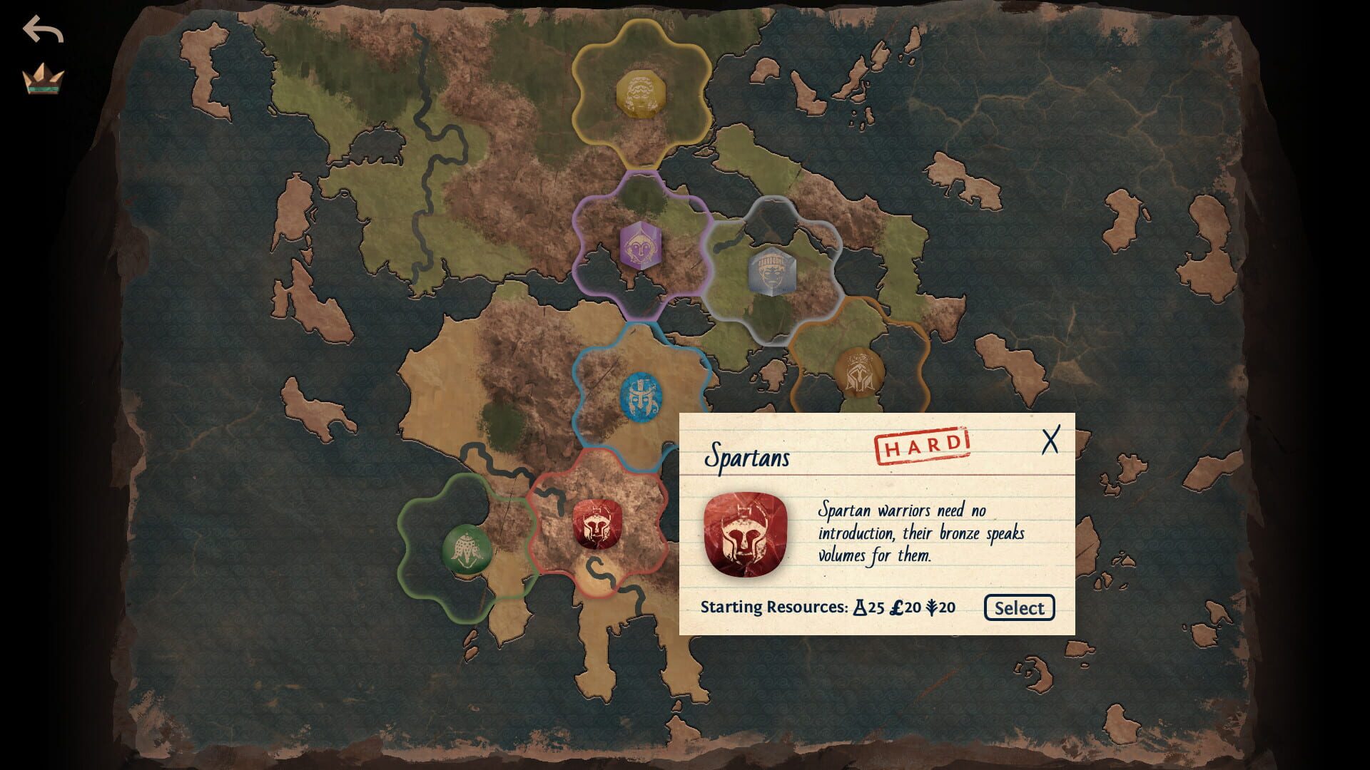 Screenshot for Ozymandias