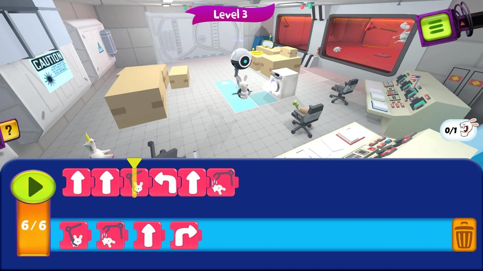 Screenshot for Rabbids Coding!