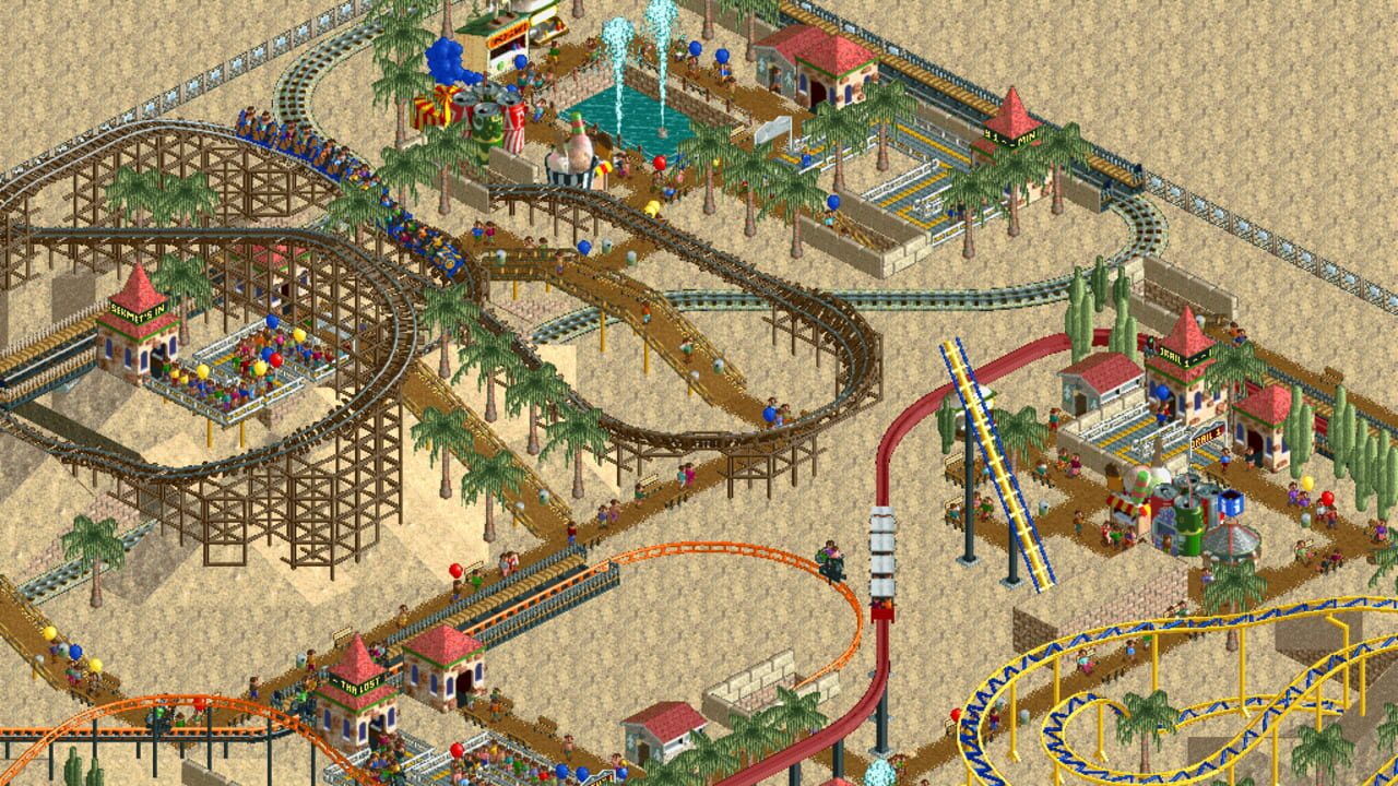 Screenshot for RollerCoaster Tycoon