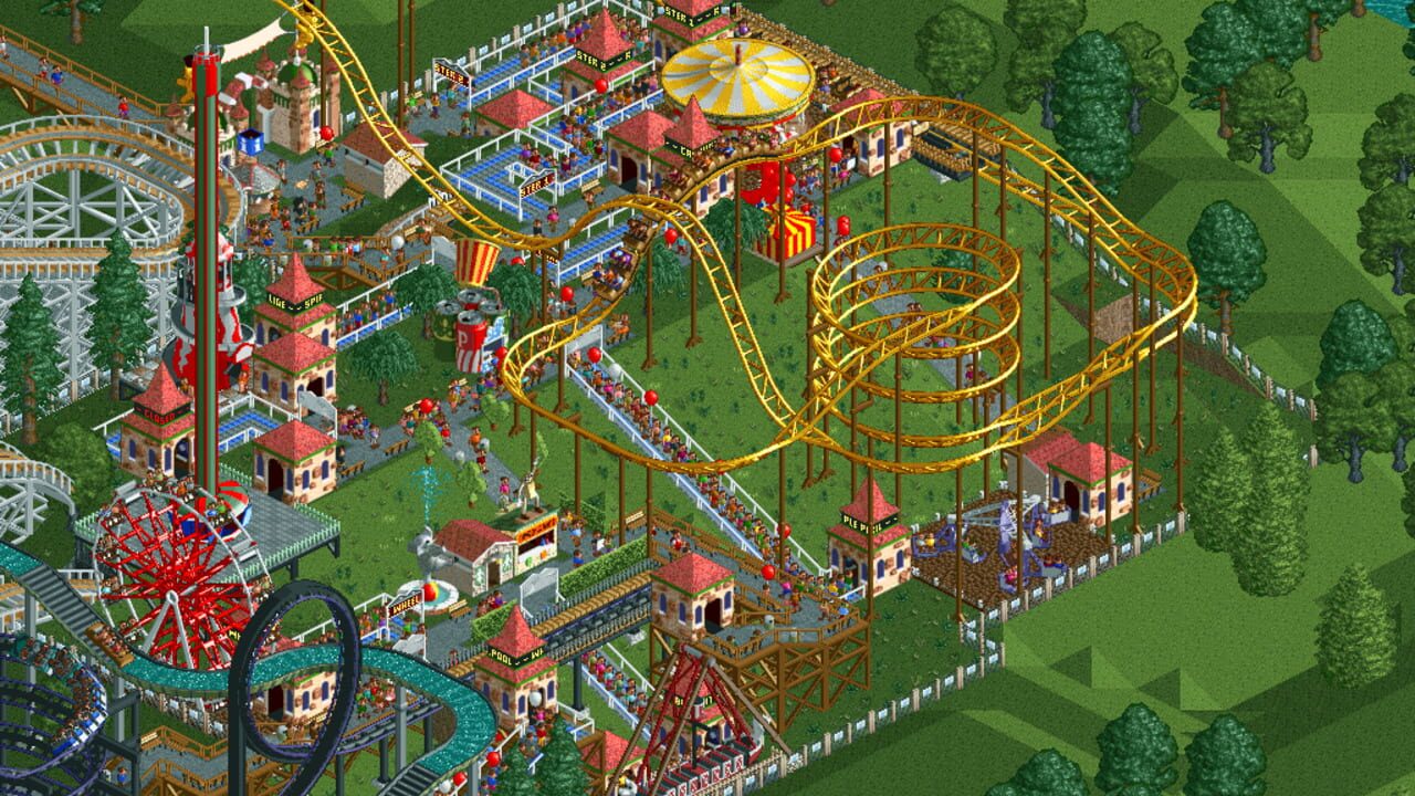 Screenshot for RollerCoaster Tycoon