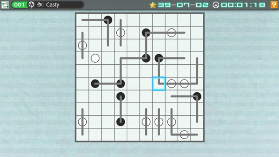 Screenshot for Nikoli no Puzzle V: Masyu