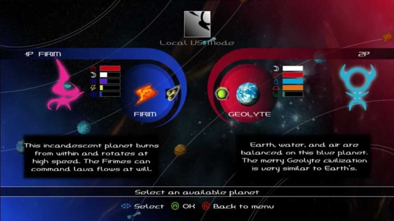 Screenshot for Meteos Wars