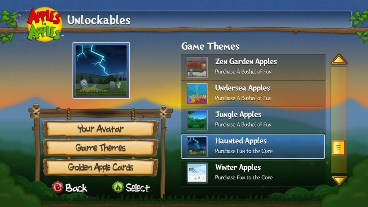 Screenshot for Apples to Apples