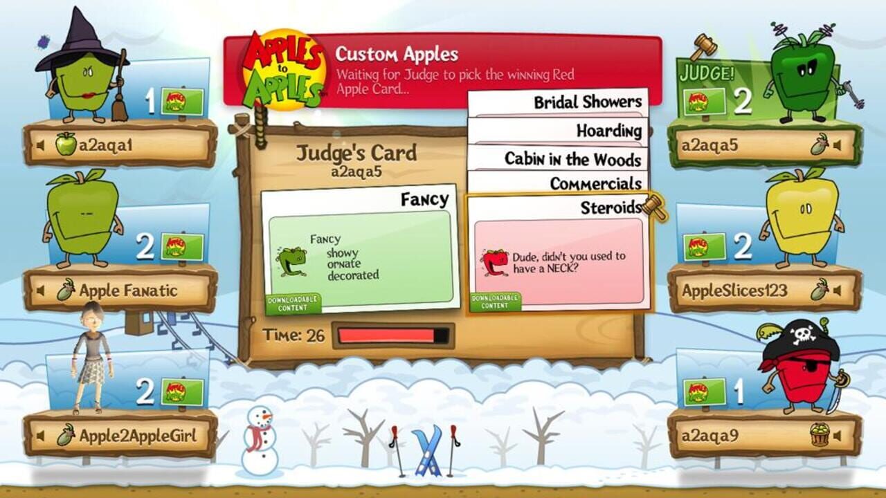 Screenshot for Apples to Apples