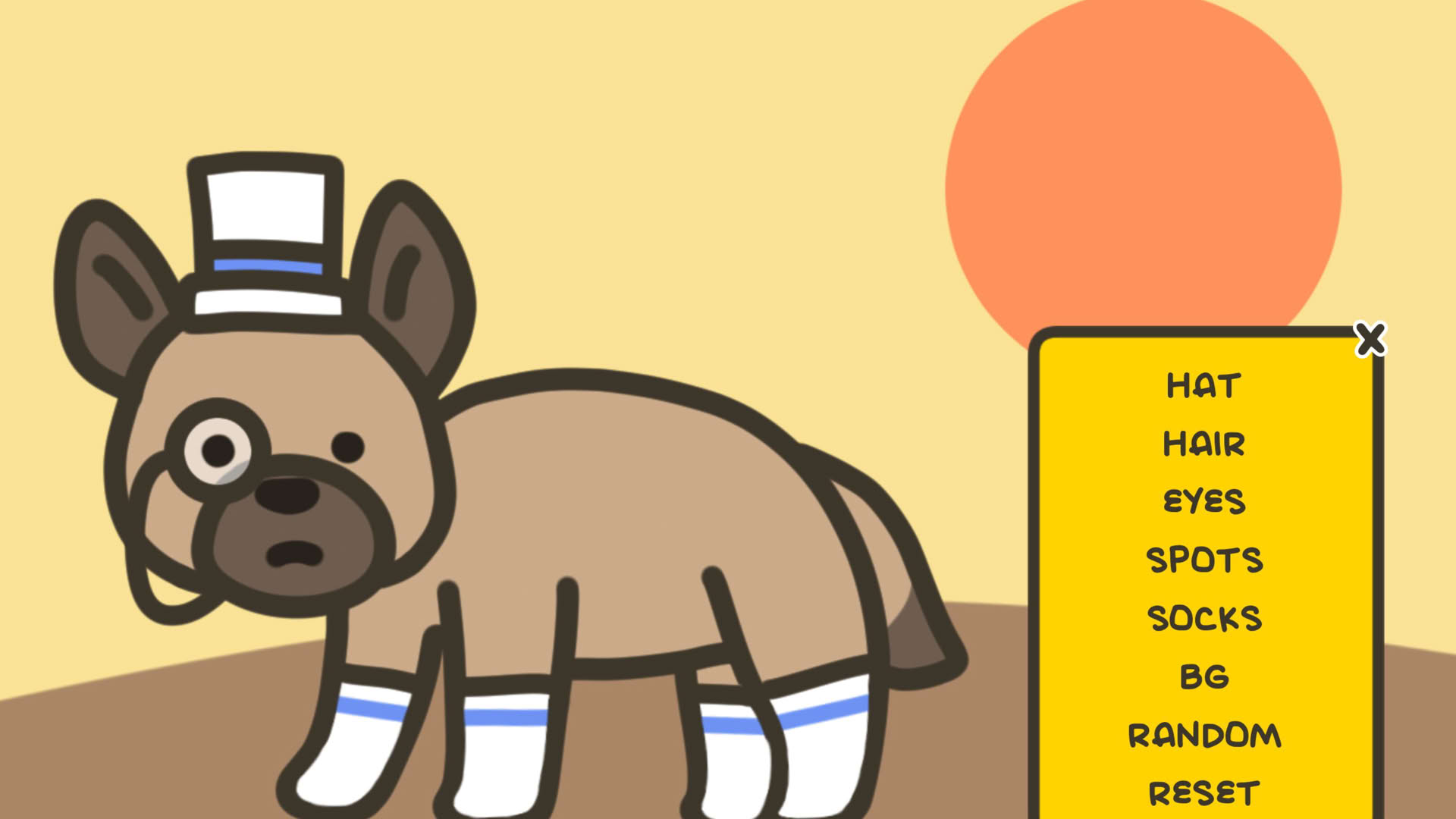 Screenshot for My Grumpy Hyena!