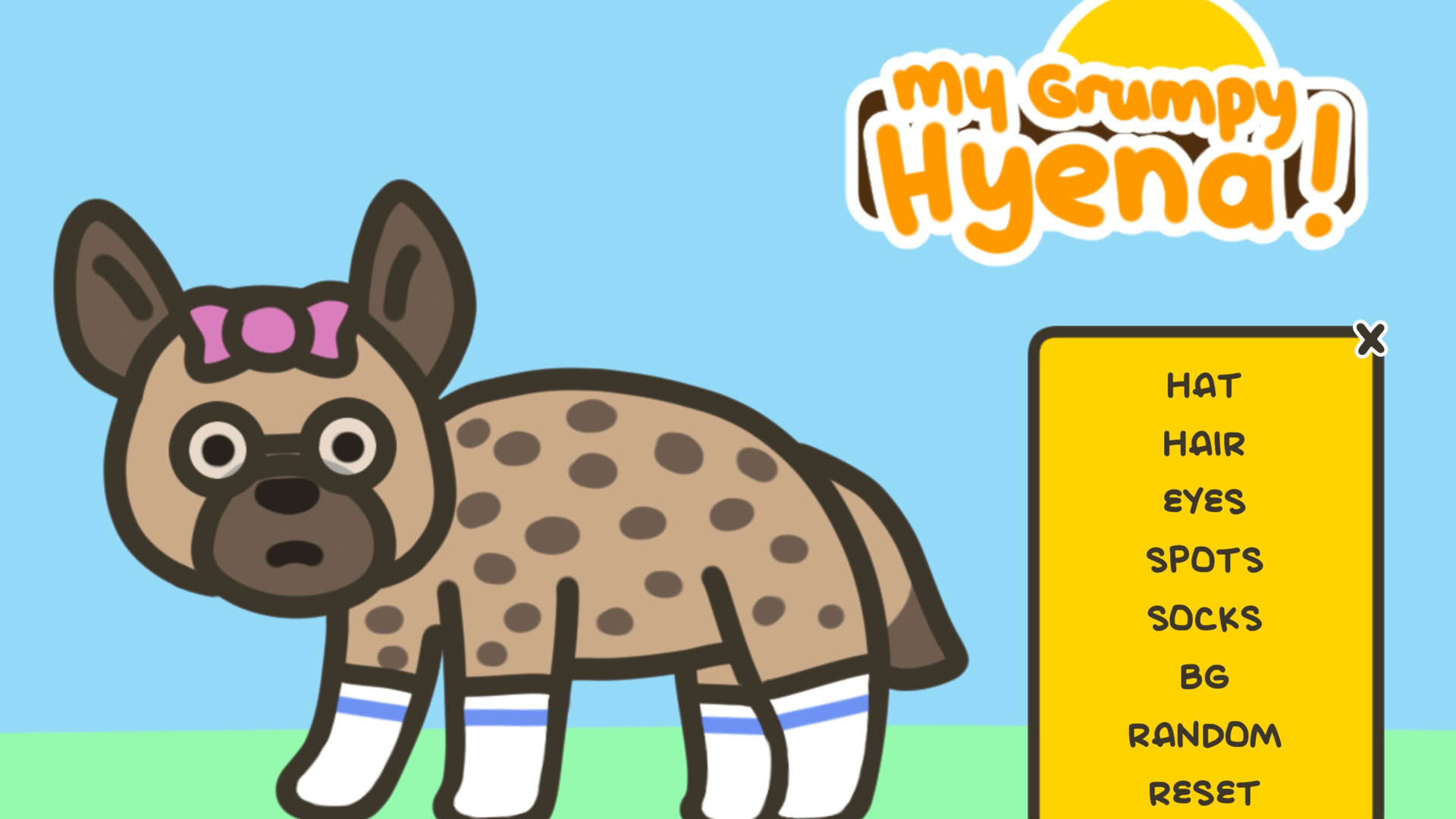 Screenshot for My Grumpy Hyena!