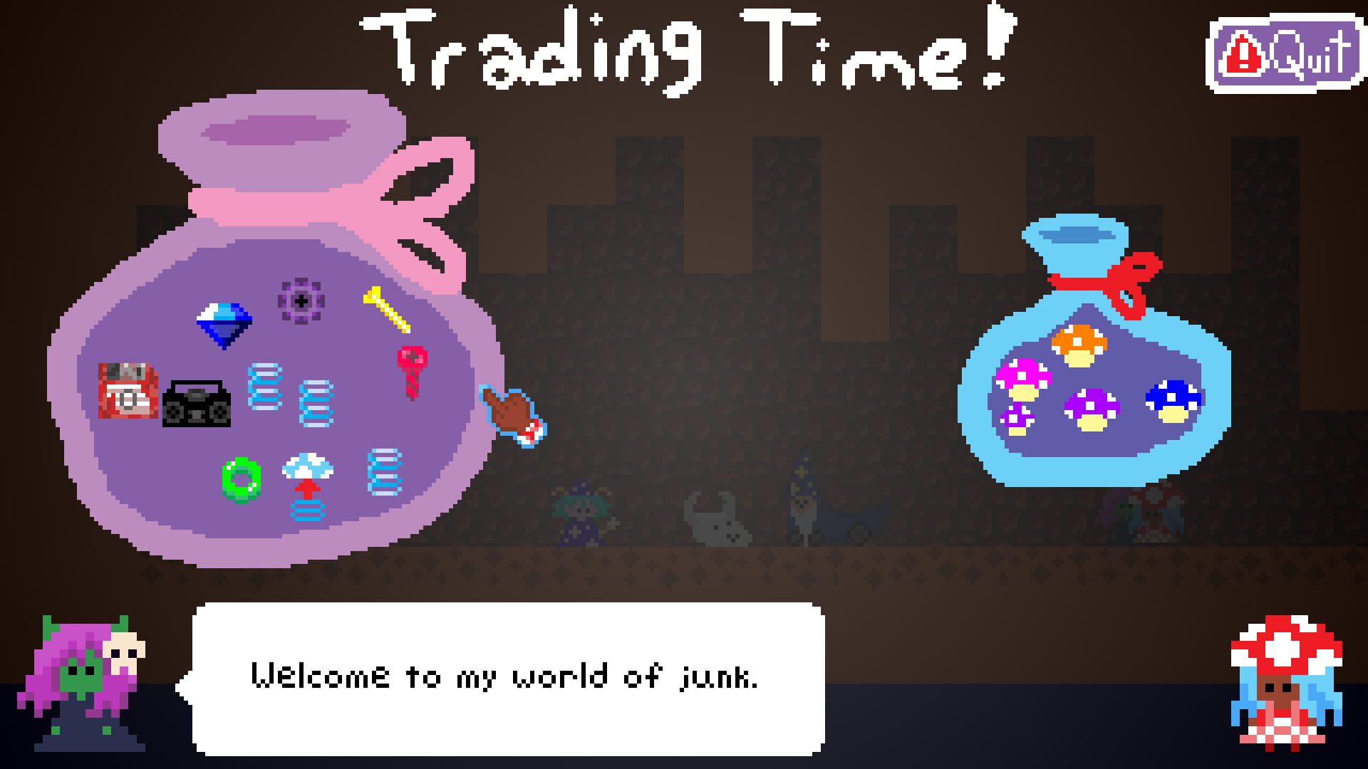 Screenshot for Clockwork Calamity in Mushroom World