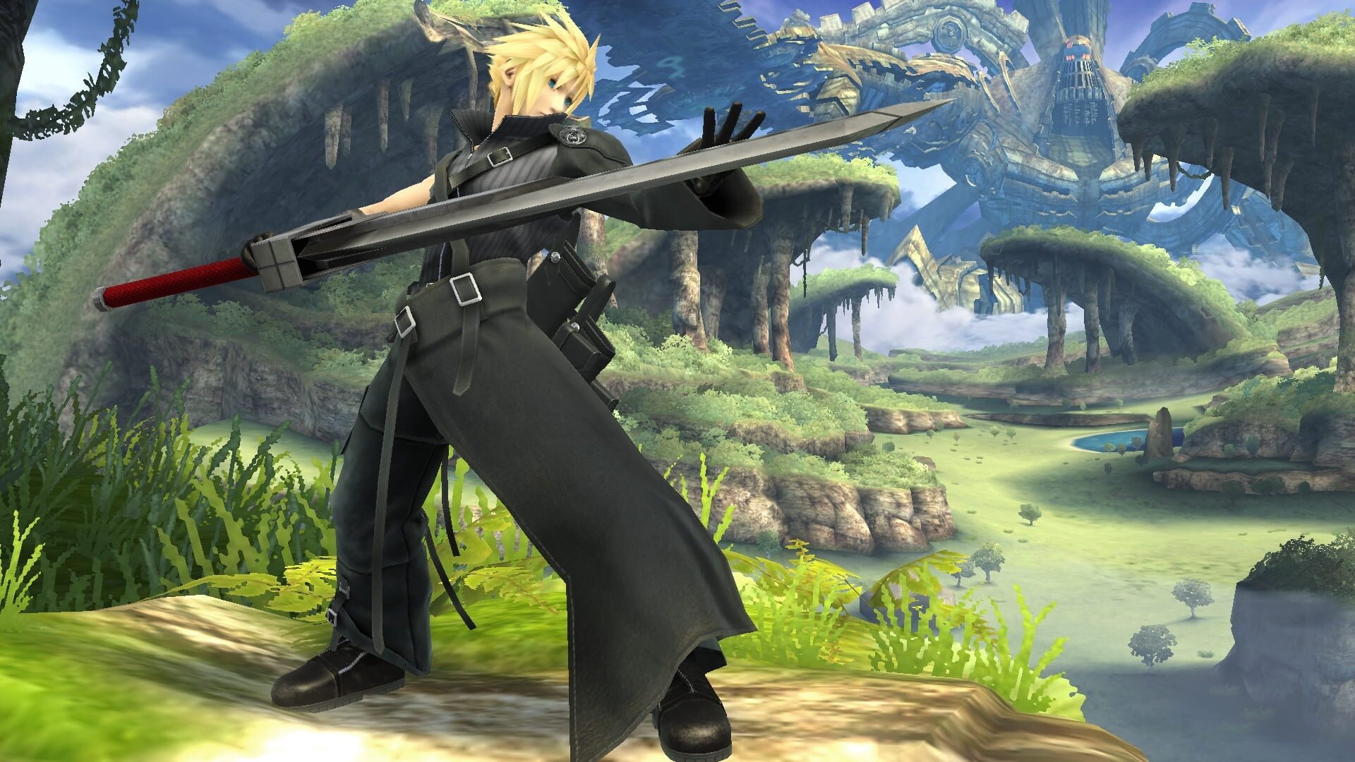 Screenshot for Super Smash Bros. for Wii U: Cloud