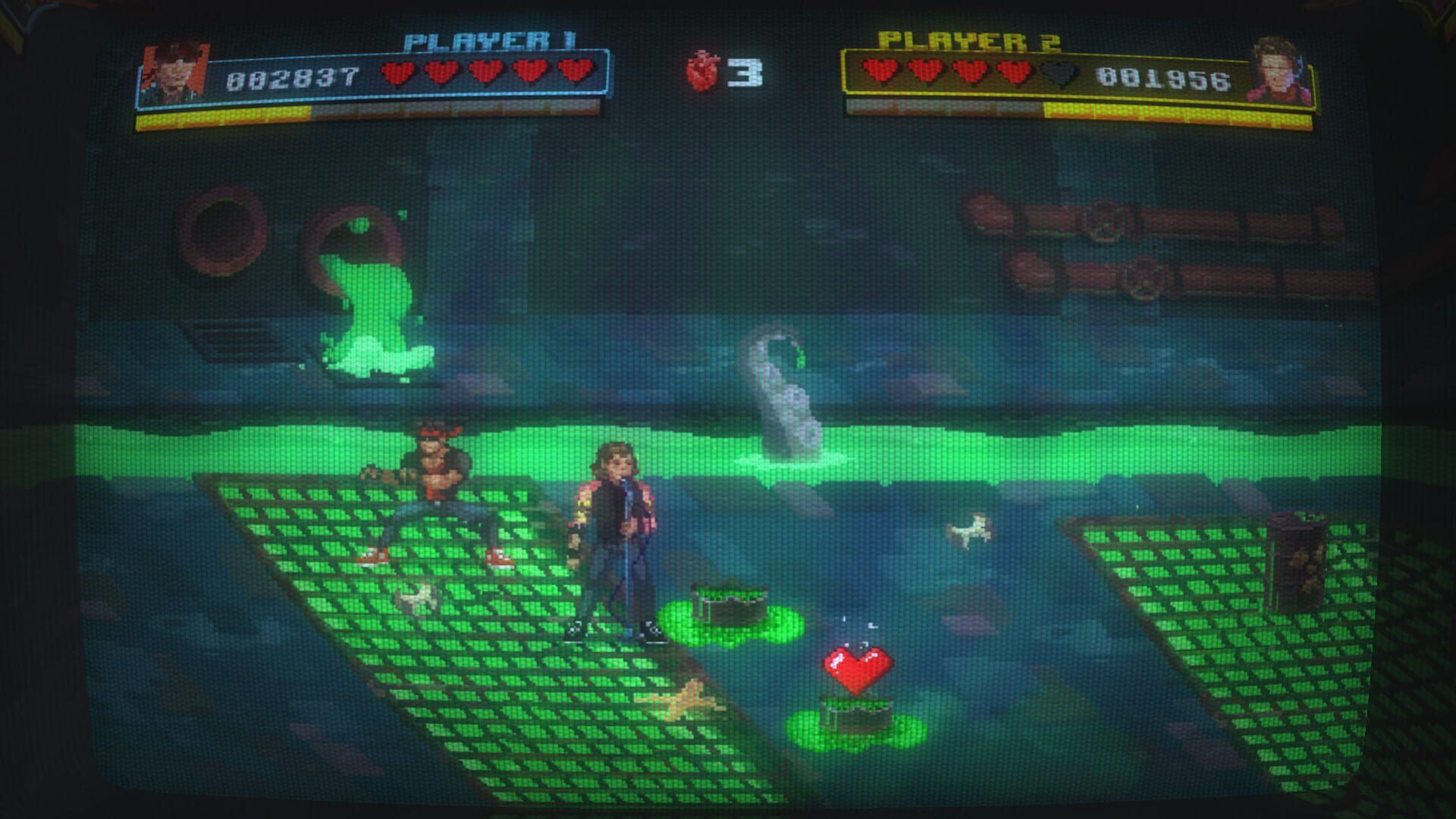 Screenshot for Kung Fury: Street Rage - A Day at the Beach