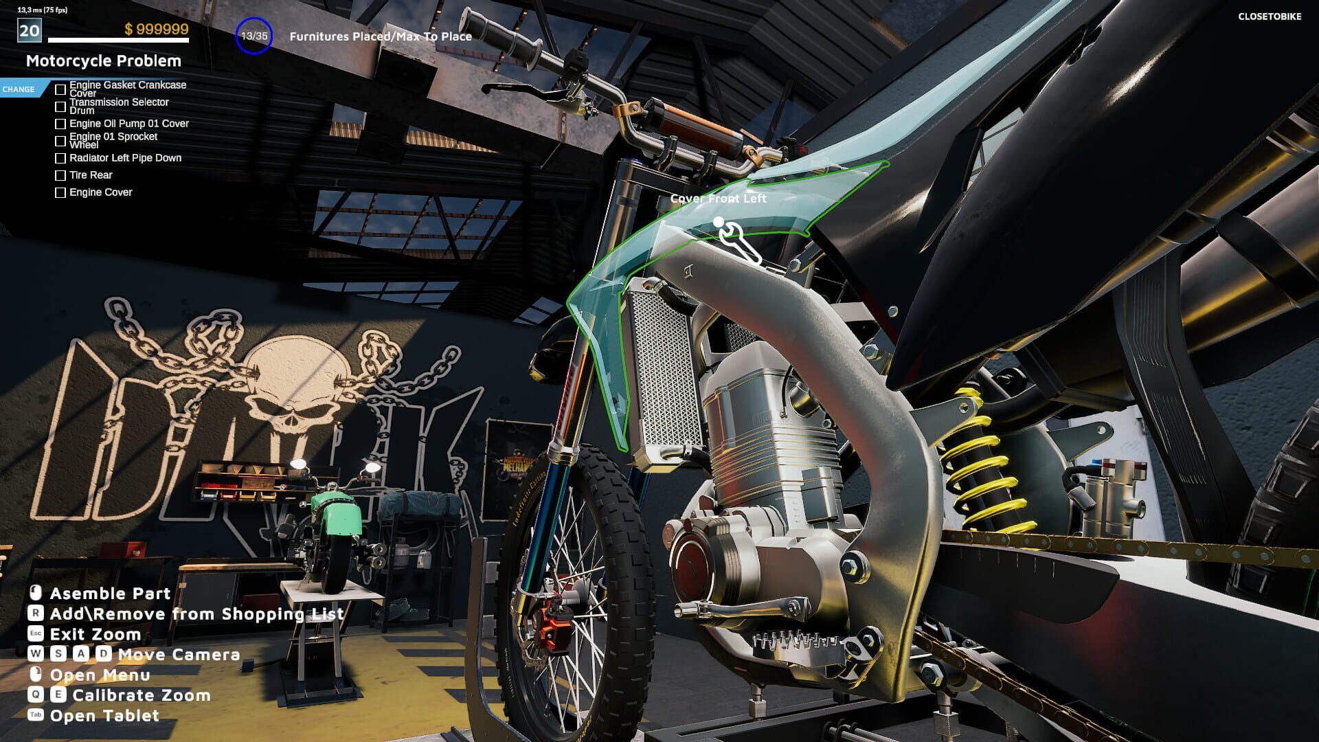 Screenshot for Motorcycle Mechanic Simulator 2021