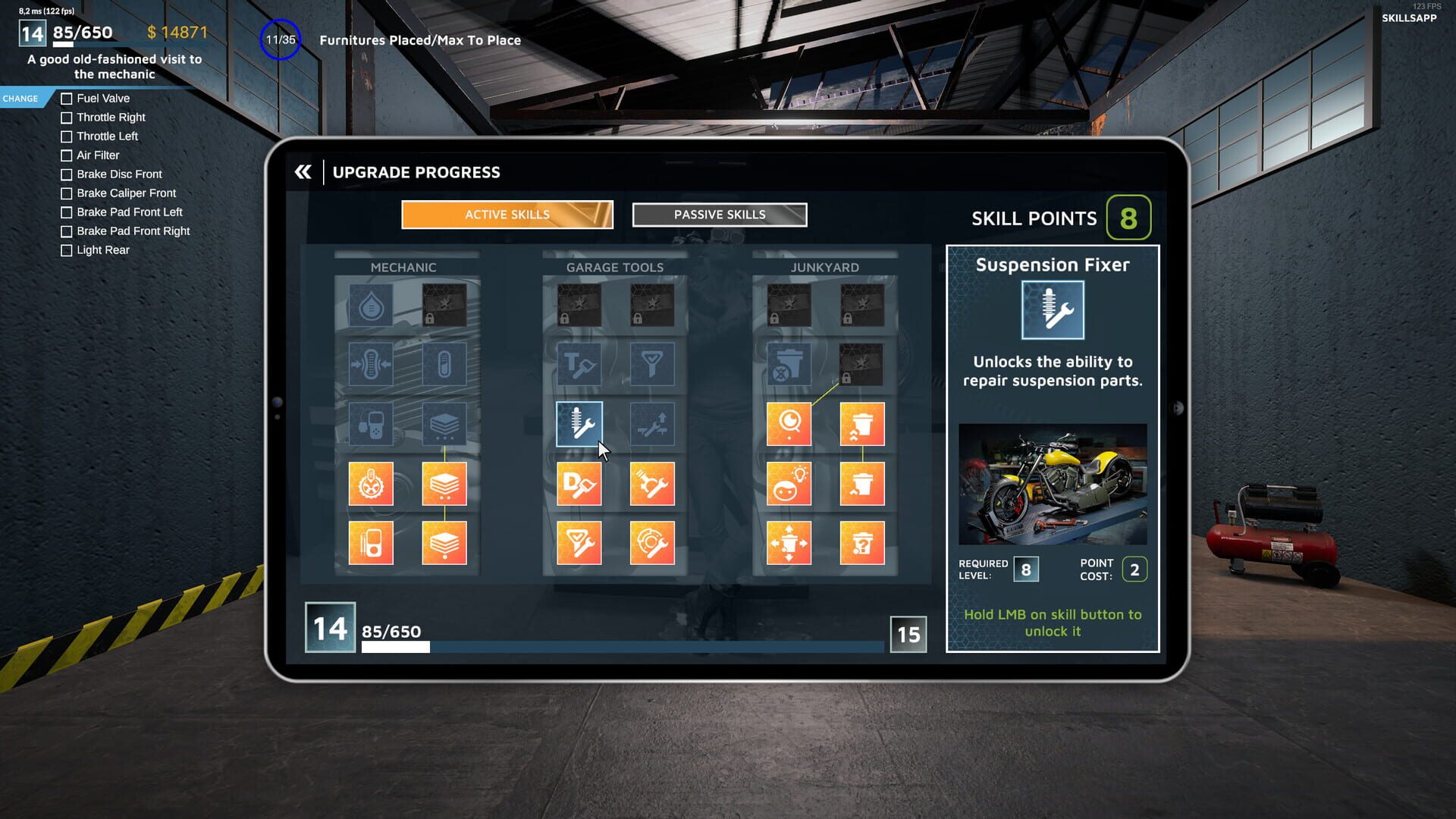 Screenshot for Motorcycle Mechanic Simulator 2021