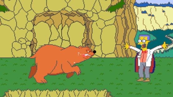 Screenshot for The Simpsons Arcade Game