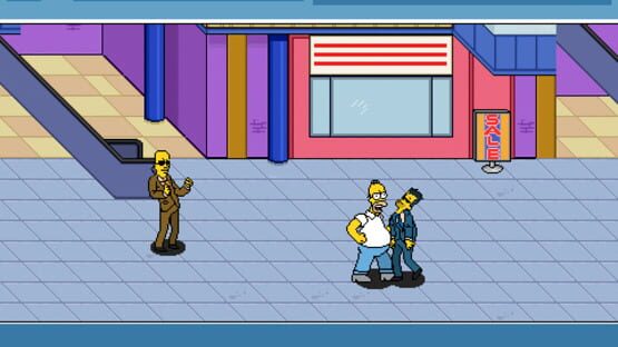 Screenshot for The Simpsons Arcade