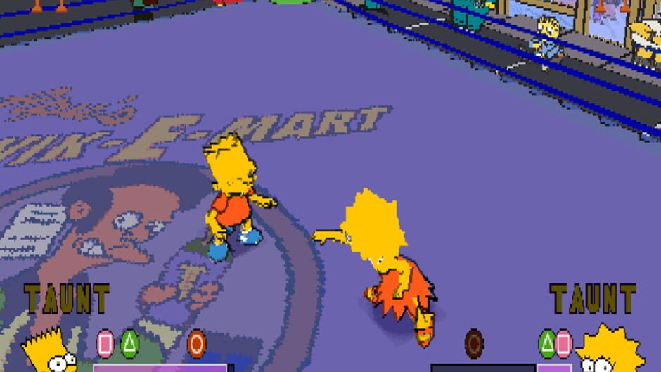 Screenshot for The Simpsons Wrestling