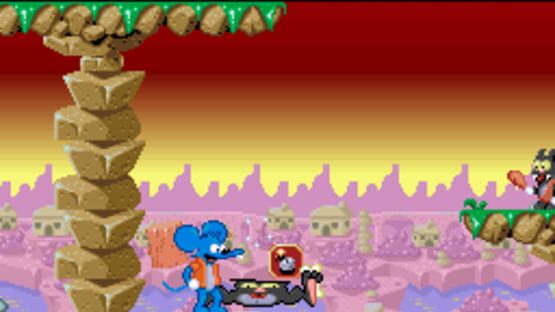 Screenshot for The Itchy & Scratchy Game