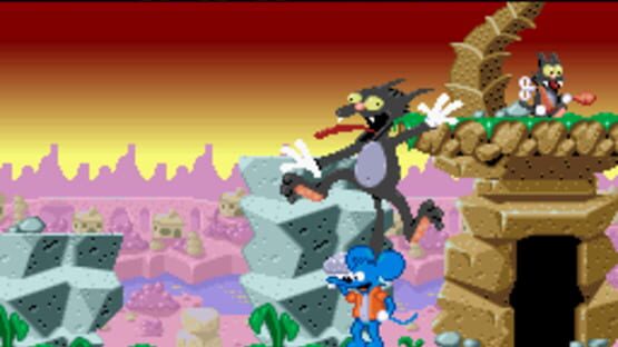 Screenshot for The Itchy & Scratchy Game