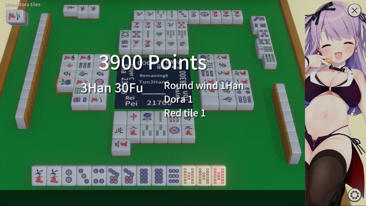Screenshot for Midnight Mahjong