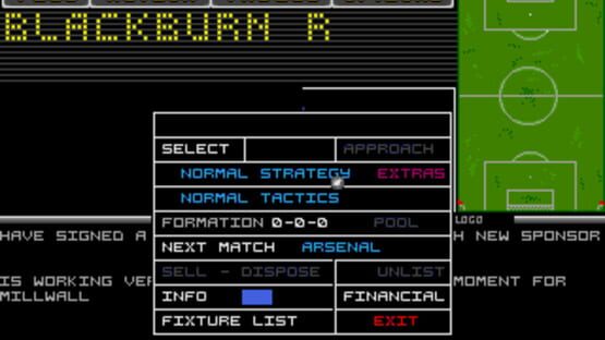 Screenshot for Tactical Manager
