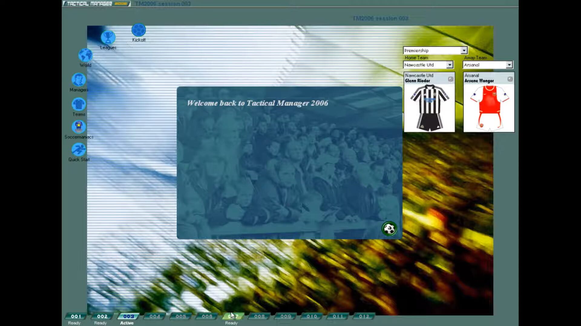 Screenshot for Tactical Manager 2006